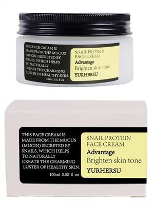 Korean Snail Mucin 93% Moisturizing Cream, Collagen Lifting &amp; Firming Cream, Daily Facial Repair Gel for Dry/Sensitive Skin, Anti-Wrinkle Face Firming, Hydrating Serum Shrink Pores Acne, 3.52 oz; WNMS