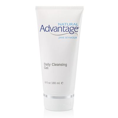 Natural Advantage Daily Cleansing Gel - Gentle Hydrating Wash - Light Fragrance - 6 Ounces by Jane Seymour