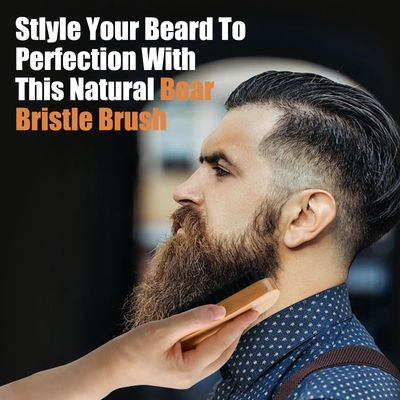 Valentines Day Gifts for Him Beard Brush for Men Mustache Valentine's Day Anniversary Fathers Day Birthday Gifts for Boyfriend Husband from Wife Daughter Son Christmas Stocking Stuffers for Men