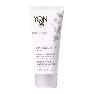 Yon-Ka Glyconight 10% Peel Masque (50ml/1.77 oz) Anti-Aging Face Mask, Skin Renewal for Wrinkles and Pore Reduction with Glycolic Acid