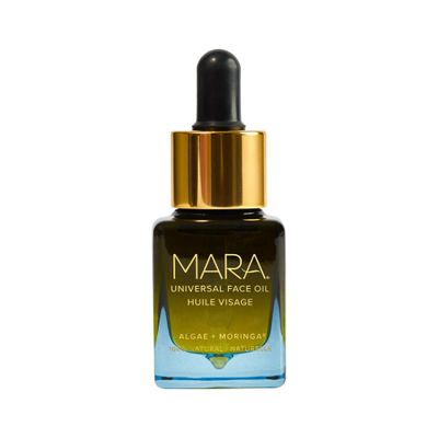 MARA - Natural Algae + Moringa Universal Face Oil | Non-Toxic, Plant-Based Skin Care | Nourishes with Algae Plankton Blend + Boosts Firmness For All Skin Types, (.5 oz | 15 ml)