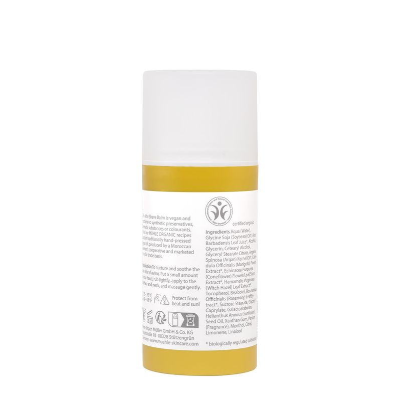 MHLE Organic Aftershave Balm, 100 ml