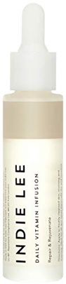 Indie Lee Daily Vitamin Infusion - Balancing Face Oil with Antioxidants, Rosehip Seed Oil + Squalane for Face Hydration - For Sensitive, Dry, Uneven + All Skin Types (30ml)
