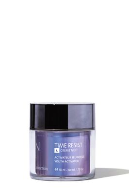 Yon-Ka Time Resist Nuit (50ml) Anti-Aging Night Cream with Youth Activating Complex and Shea Butter, Firming Anti-Wrinkle Moisturizer for Face and Neck, Paraben-Free