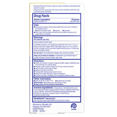 Scalpicin Max Strength Scalp Itch Treatment, 1.5 oz.