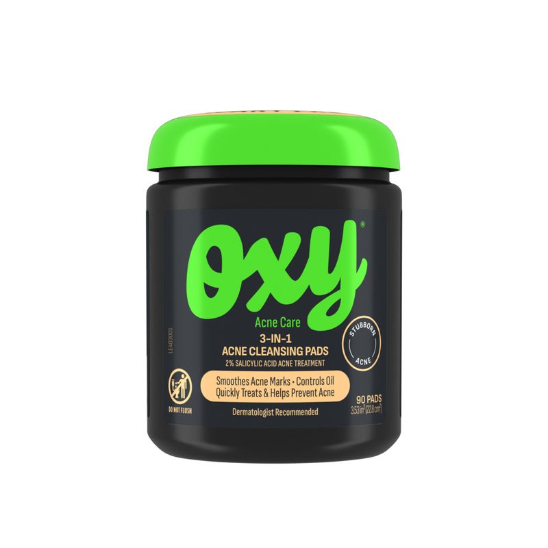 Oxy Maximum Action 3-In-1 Treatment Pads, 90 Count