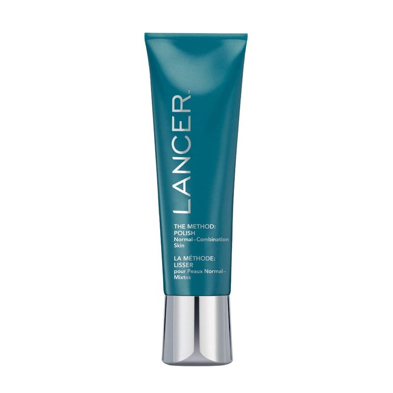 Lancer Skincare The Method: Polish Facial Exfoliator, Daily Exfoliating Face Wash with Natural Minerals, Normal Combination Skin, 4.2 Fluid Ounces