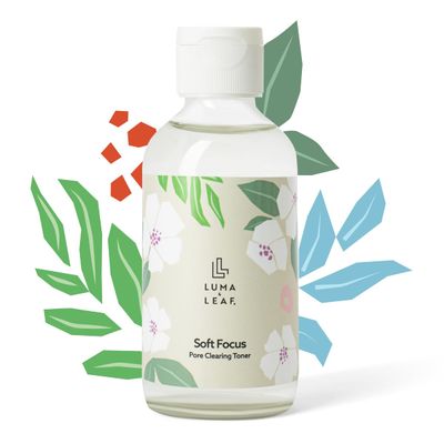 LUMA &amp; LEAF Clearing Facial Toner 4 Oz - Natural Toner with Willow Bark, Salicylic Acid, Niacinamide, Marshmellow Root - Deep Nourishing and Pore Tightening Skin Toner for Blemish and Acne-Prone Skin