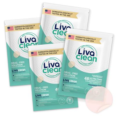LivaClean 192 CT (4 PK) Pimple Patches, Acne Patches, Pimple Patches for Face, Zit Patches, Hydrocolloid Acne Patches, Blemish Patches, Acne Patch, Hydrocolloid Patch, Parches Para Acne