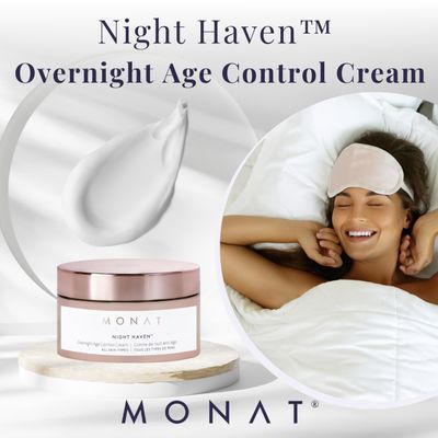 Monat Night Heaven Crme - Intensive Hydrating Moisturizer for Face - Nighttime Repair Cream for Plump & Youthful Skin - Anti Aging Night Cream - Natural Night Cream with Shea Butter & Avocado Oil