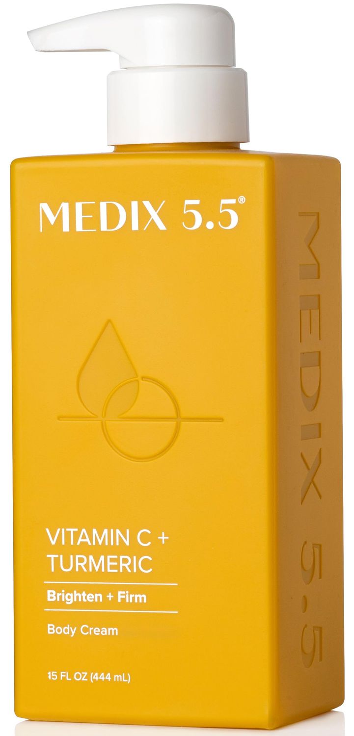 MEDIX 5.5 Vitamin C Cream Face Lotion &amp; Body Lotion Moisturizer | Anti Aging Skin Care Firming &amp; Brightening Cream Diminishes The Look Of Uneven Skin Tone, Age Spots, &amp; Sun Damaged Dry Skin, 15 Fl Oz