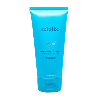 Skinfix Barrier+ Foaming Clay Cleanser: Clay-to-Foam Facial Cleanser to Help Detox, Cleanse &amp; Reduce Excess Oil, 5 Oz