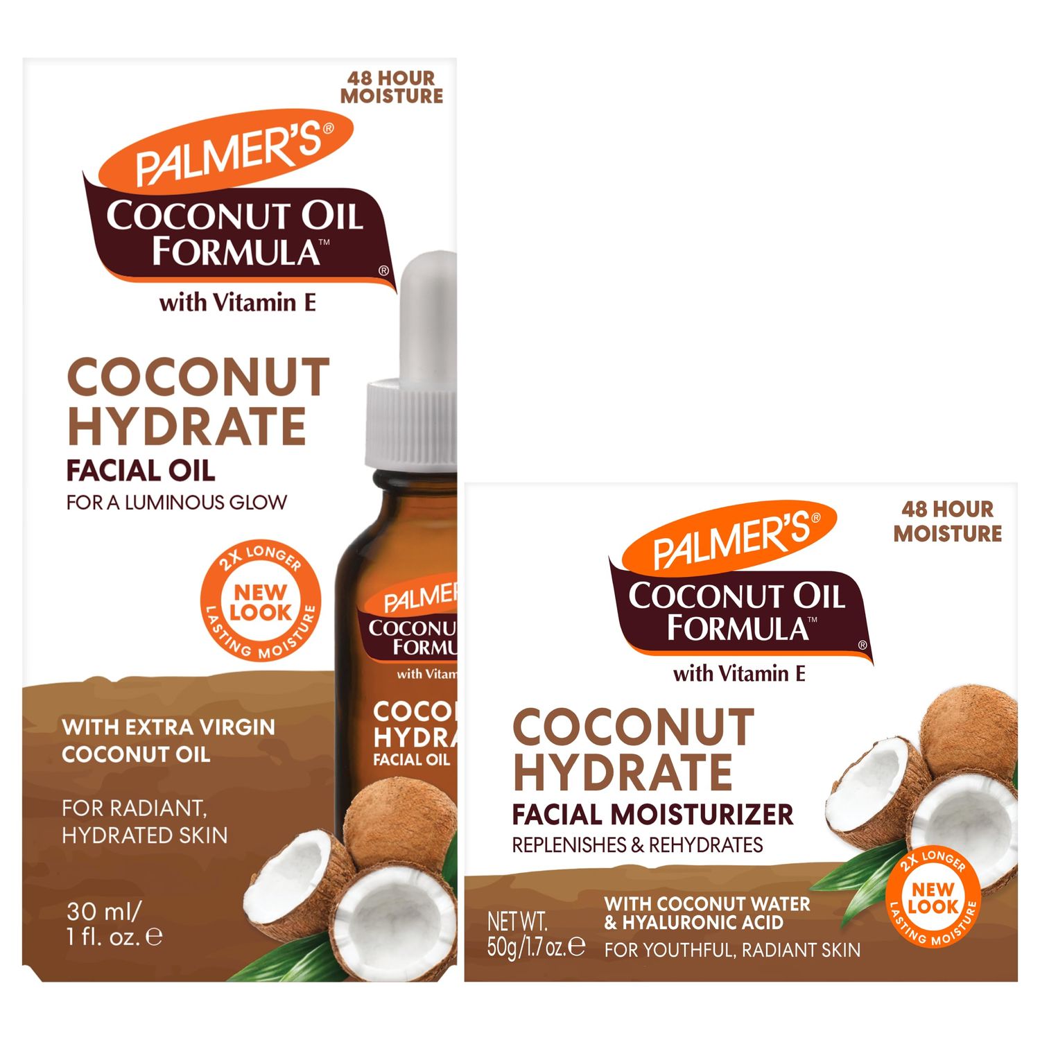Palmer&#39;s Coconut Oil Formula Face bundle (Oil &amp; Moisturizer)