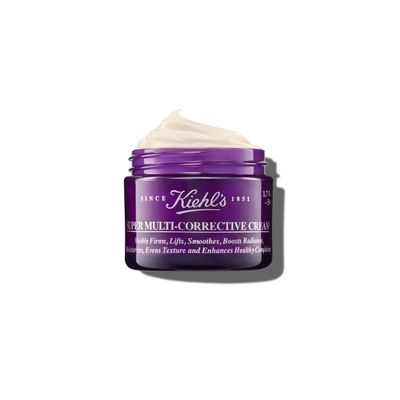 Kiehl&#39;s Super Multi-Corrective Cream, Anti-Aging Wrinkle Reducing Face and Neck Cream, Evens Skin Tone, Smooths Skin Texture, Fast-Absorbing and Lightweight, All Skin Types, Paraben-free - 1.7 fl oz