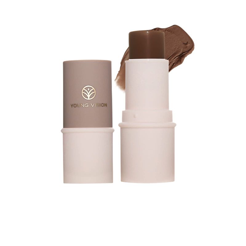 Vtrem 2 Pcs Contour Stick Face Bronzer Highlighter Makeup Concealer Waterproof Natural Cream Matte Contouring Sticks Beauty Face Foundation Contour Wand