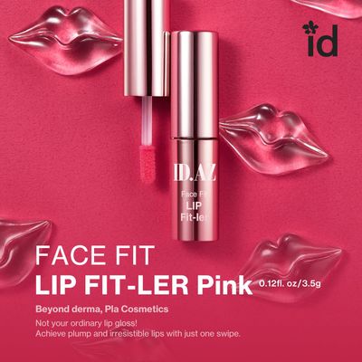 ID.AZ Face Fit Lip Fit-Ler (Pink, 0.12Fl Oz)