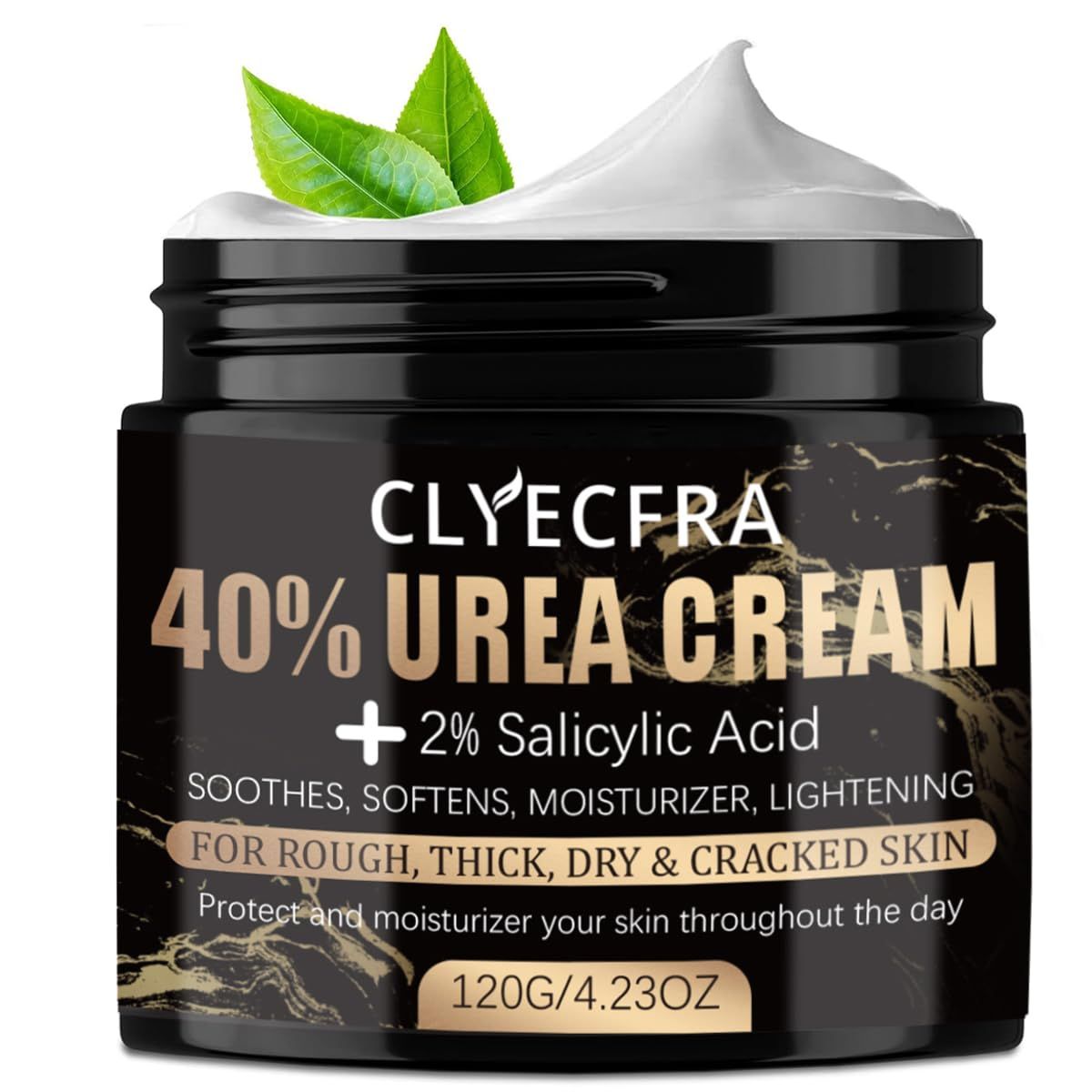Urea Cream,Urea Cream 40 Percent for Feet+2% Salicylic Acid for Rough, Thick, Dry&amp;Cracked Skin,Urea Cream for Feet Helps to Moisturizer,Soften&amp;Smoothes the Skin,Daily Skin Care Cream for Whole Body