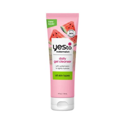 Yes To Watermelon, Light Hydration Super Fresh Cleanser, All Skin Types, Refresh &amp; Hydrate Skin, fresh, 4 Fl Oz