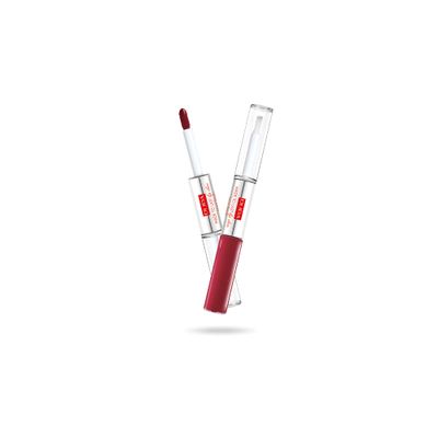 Pupa Made To Last Lip Duo - 005 Deep Ruby Milano for Women - 0.13 oz Lipstick