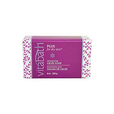 Vitabath Moisturizing Gelee Soap, Plus for Dry Skin, 8 Ounce