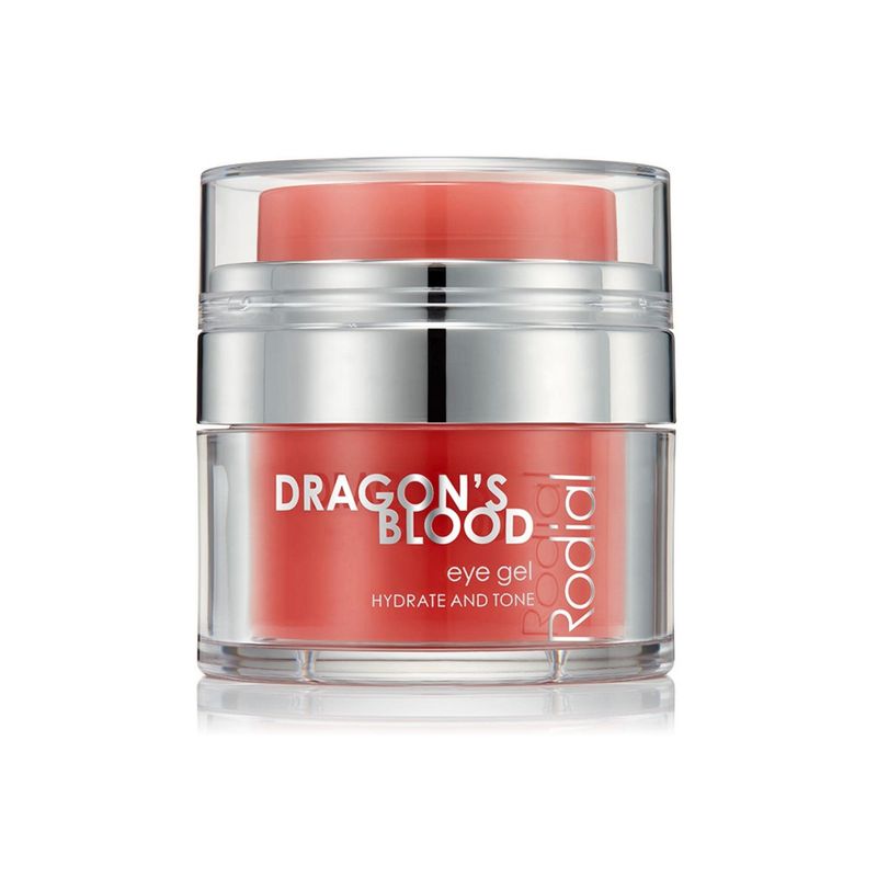 Rodial Dragon&#39;s Blood Eye Gel 0.5fl.oz, Eye Cream Hyaluronic Acid to Help with Dehydrated Skin for a Refined, Smoother Surface, Brightens the Eye Area and Reduces Puffiness