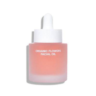 Whamisa Organic Flowers Facial Oil Deep Rich - Moisturizing for Sensitive and Dry skin, Organic 96%, Vegan (32ml/1.0 fl.oz.), Korean skincare, Lightweight oil, Quick absorbing, Multi facial oil
