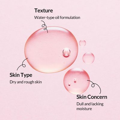 Whamisa Organic Flowers Facial Oil Deep Rich - Moisturizing for Sensitive and Dry skin, Organic 96%, Vegan (32ml/1.0 fl.oz.), Korean skincare, Lightweight oil, Quick absorbing, Multi facial oil