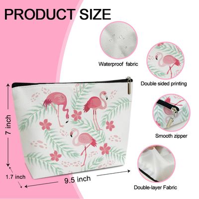 Summer Makeup Bag Small Cosmetic Bag Aesthetic Makeup Bag Small Makeup Pouch for Purse Toiletry Bags for Women Travel Skincare Bag Small Cosmetic Pouch Cute Pink Makeup Bag Accessory Bag (JRM623)