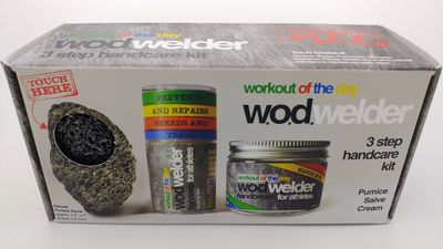 w.o.d.welder 3 Step Handcare Kit - Callus Pumice, Moisturizing Cream and Salve