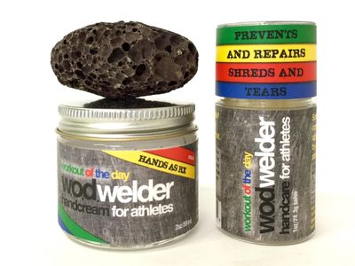 w.o.d.welder 3 Step Handcare Kit - Callus Pumice, Moisturizing Cream and Salve