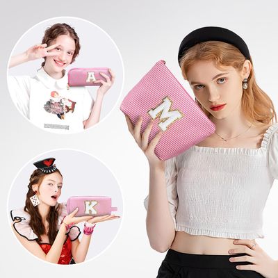 YOOLIFE Gifts for Teen Girls - Valentines Day Gifts for 8 9 10 11 12 13 14 15 Year Old Girl Daughter Gifts, Teen Girl Gifts Trendy Stuff, Valentines Day Gifts for Teens, Initial Makeup Bag S