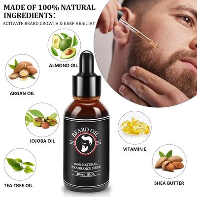 Valentines Day Gifts for Him, Beard Growth and Grooming Kit w/Beard Oil Beard Balm Beard Brush Beard Comb Beard Scissor, Mens Valentines Gifts, Birthday Gifts for Men Dad Husband Boyfriend Brother Son