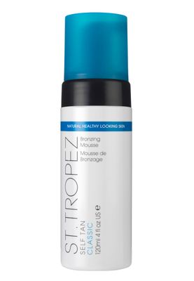 St.Tropez Self Tan Classic Bronzing Mousse, Original Fake Tan, Streak-Free Finish, Develops in 4-8 hours, Vegan, Natural &amp; Cruelty Free, 4 Fl Oz