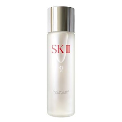 SK-II Facial Treatment Clear Lotion - Hydrating Face Toner with AHAs to Exfoliate &amp; Visibly Improve Texture - Gentle Facial Toner Made with Salicylic &amp; Lactic Acid for a More Even Skin Tone (5.4 oz)