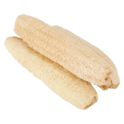 Natural Organic Loofah Sponges Large Exfoliating Shower Bath Loofah Luffa Loofa Body Scrubbers Sponges for SPA Beauty Bath and Radiant Skin, Pack of 3