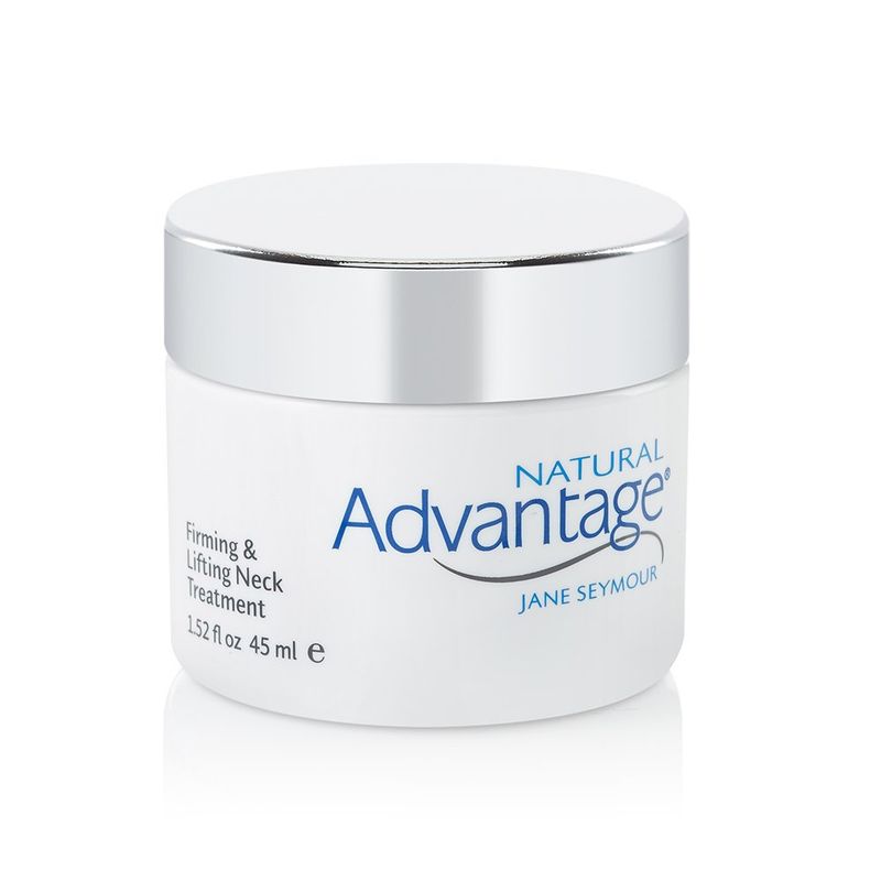 Natural Advantage Firming and Lifting Neck Treatment - Tightening Cream For Sagging Skin - with Antioxidant Vitamin C and Ceramides - 1.52 Ounces by Jane Seymour