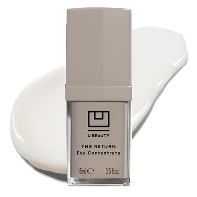 U Beauty The RETURN Eye Concentrate - Anti-Aging Eye Cream with Peptides and Antioxidants for Brighter and Tighter Under Eyes, Reduce Fine Lines, Puffiness &amp; Dark Circles - 0.5 fl oz