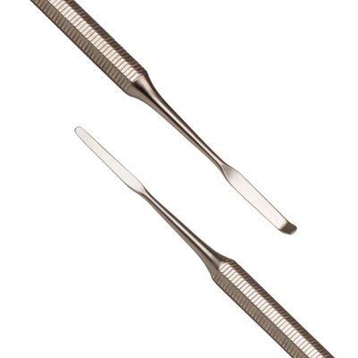 Makeup Spatula-Osinee 2PCS Professional Stainless Steel Cosmetic Makeup Spatulas & Stirring Rod Tools & Scoop Spoon for Eyeshadow, Nail Polish, Skin Wax, Foundations