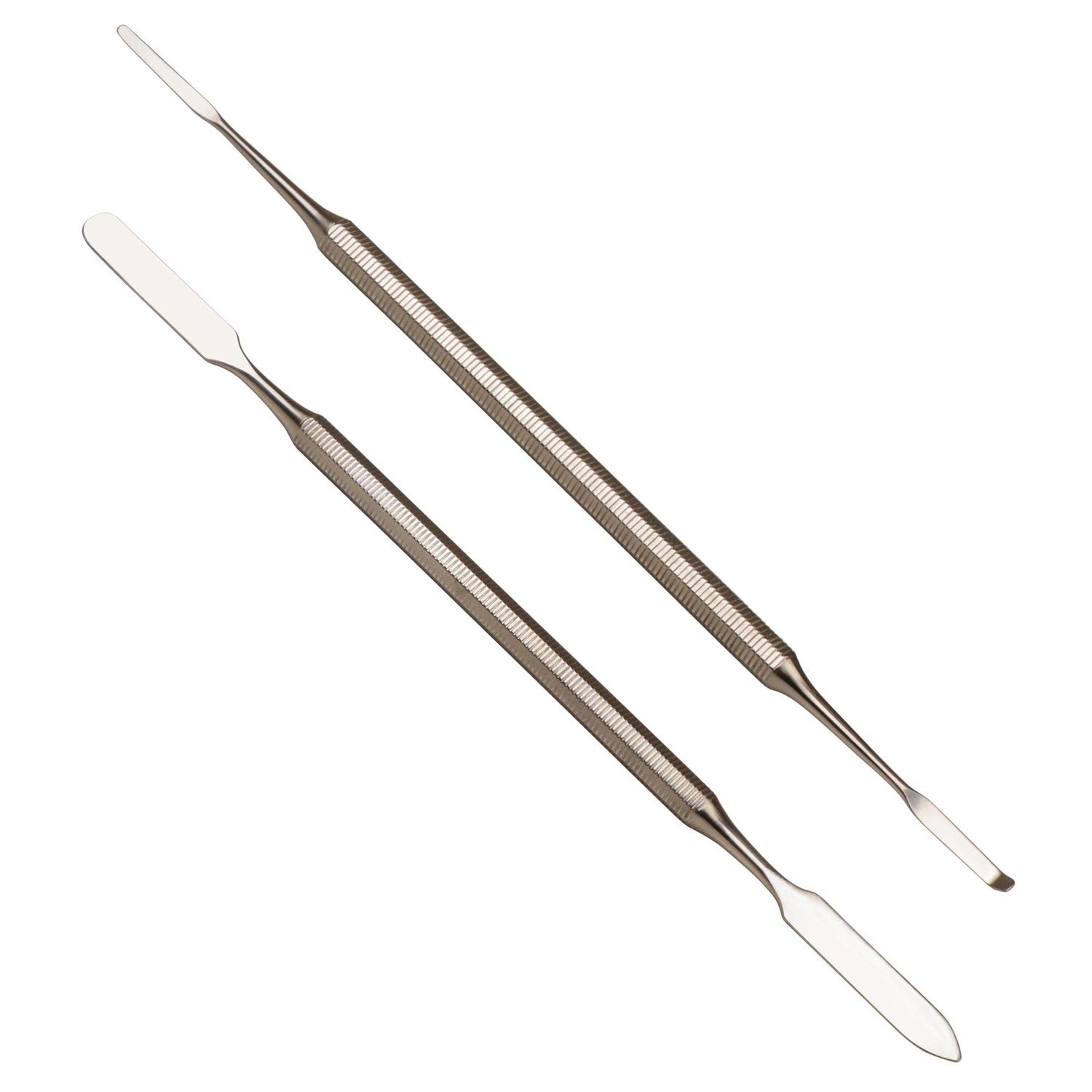 Makeup Spatula-Osinee 2PCS Professional Stainless Steel Cosmetic Makeup Spatulas &amp; Stirring Rod Tools &amp; Scoop Spoon for Eyeshadow, Nail Polish, Skin Wax, Foundations