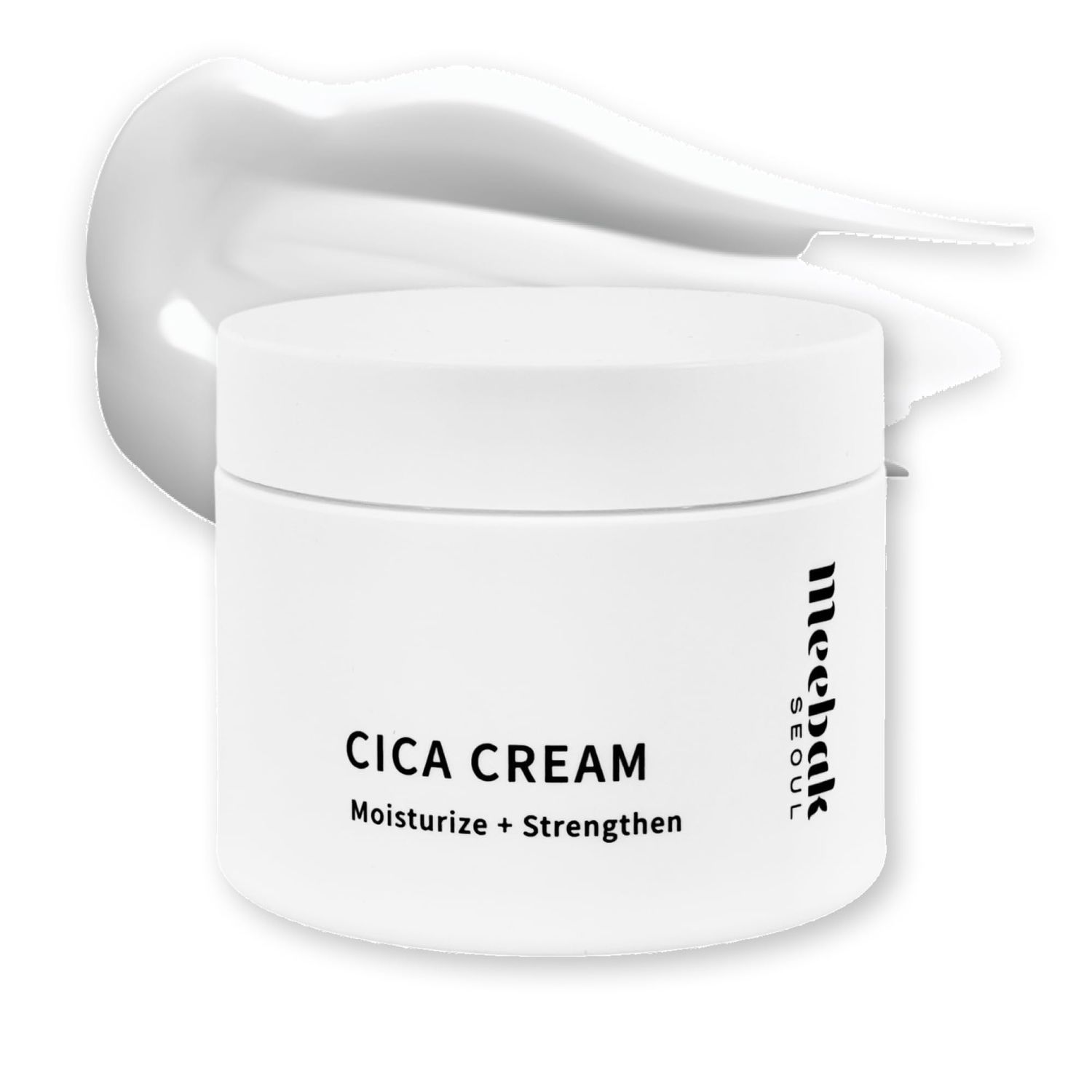 Meebak Cica Cream | Daily Repair Moisturizer with Niacinamide, Ceramide, &amp; Retinol | Deep Hydration &amp; Soothing | Locks in Moisture | Suitable for Sensitive Skin