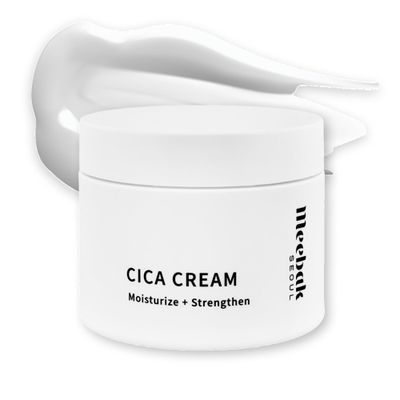 Meebak Cica Cream | Daily Repair Moisturizer with Niacinamide, Ceramide, &amp; Retinol | Deep Hydration &amp; Soothing | Locks in Moisture | Suitable for Sensitive Skin