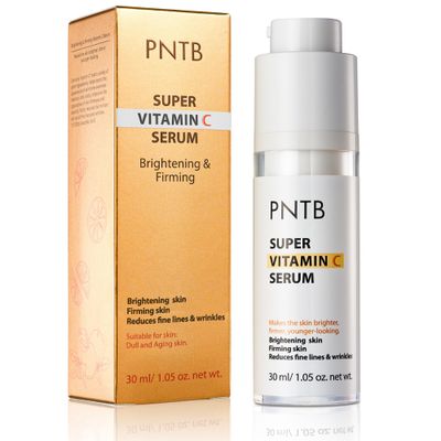 Super Vitamin C Serum for Women Over 70, Vitamin C Serum for Facial Use, Target to Dark Spot, Age Spots, Wrinkles, Anti Aging Facial Skin Care, Firming, Hydrating, All-in-One Formula 1.05 oz