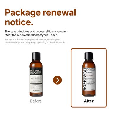 SOME BY MI Galactomyces Pure Vitamin C Glow Toner - 6.76Oz, 200ml - Korean Daily Vitamin C Face Toner for Skin Brightening - Glass Skin Routine with Skin Texture, Elasticity Care - Korean Skin Care