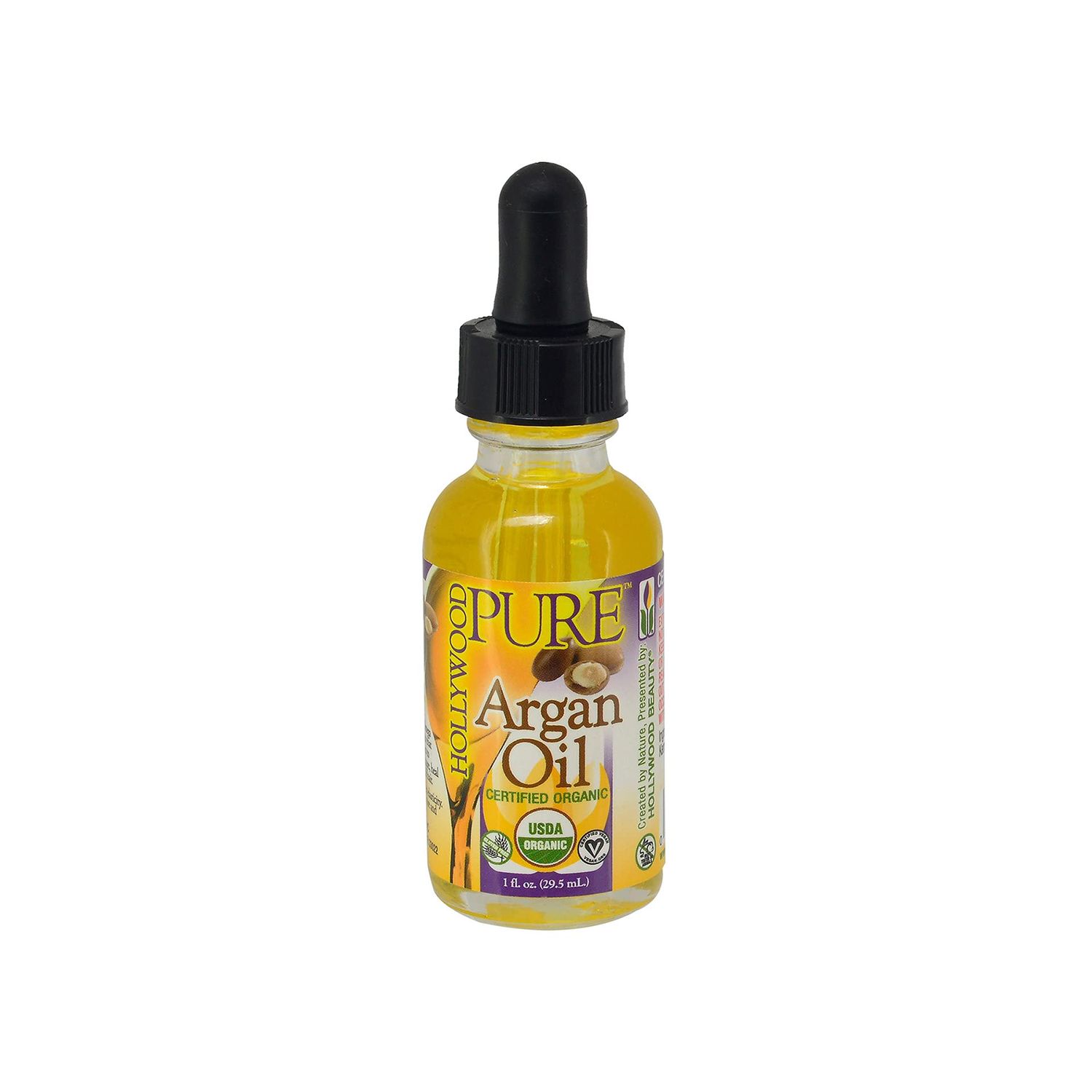 Hollywood Beauty 100% Pure Argan Oil 1 oz (Pack of 2)