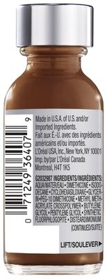 L'Oreal Paris Makeup True Match Super-Blendable Liquid Foundation, Chocolate N11, 1 Fl Oz,1 Count