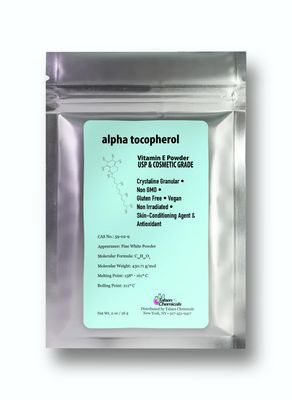 Talsen Chemicals Alpha Tocopheryl Acetate Vitamin E Powder for Skin Care DIY Cosmetic Grade 700 IU Acetate Powder (2 Ounce / 56 Gram)