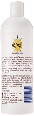 Rinju Body &amp; Hand Lotion - Non-Greasy Lotion for Women &amp; Men - 16 Oz Enriched with Vitamin E for Extremely Dry Skin - Skin Care Essentials