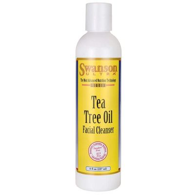 Swanson Tea Tree Oil Facial Cleanser 8 fl Ounce (237 ml) Liquid