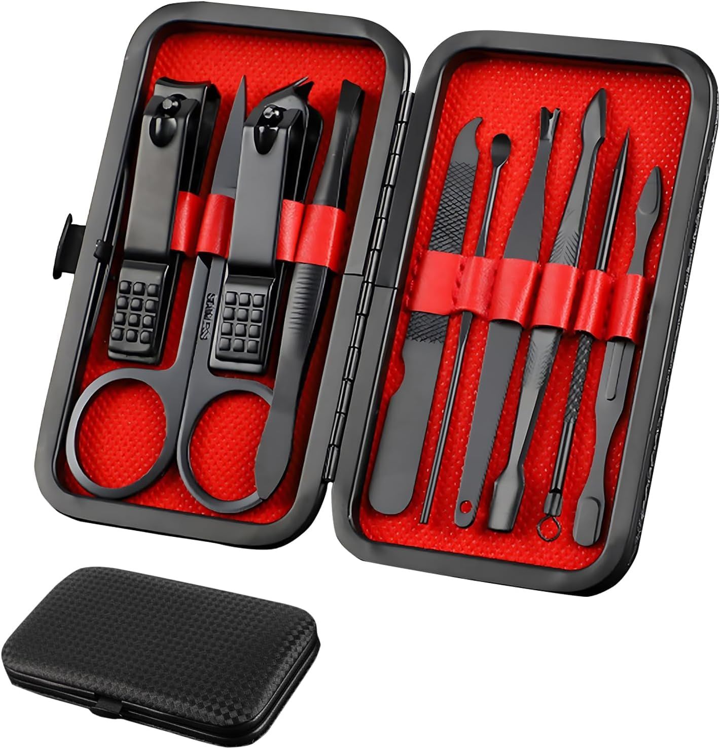 Moreplus Nail Kit for Men, Nail Clipper and Toenail Clippers and Nail file, Manicure Set for Women, Nail Clipper Set Gift for Men