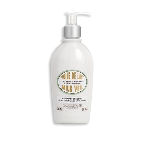 LOCCITANE Almond Milk Veil: Infused with Almond Oil, Softening, Visibly Firmer-Looking Skin, 24-Hour Hydration*
